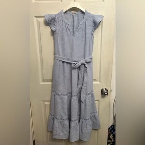 Magaschoni Light Blue Maxi Dress